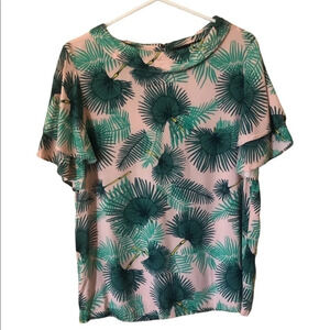 Palm leaves blouse